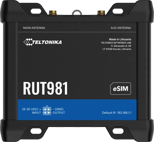 Teltonika · Router · RUT981 · GLOBAL 4G Router