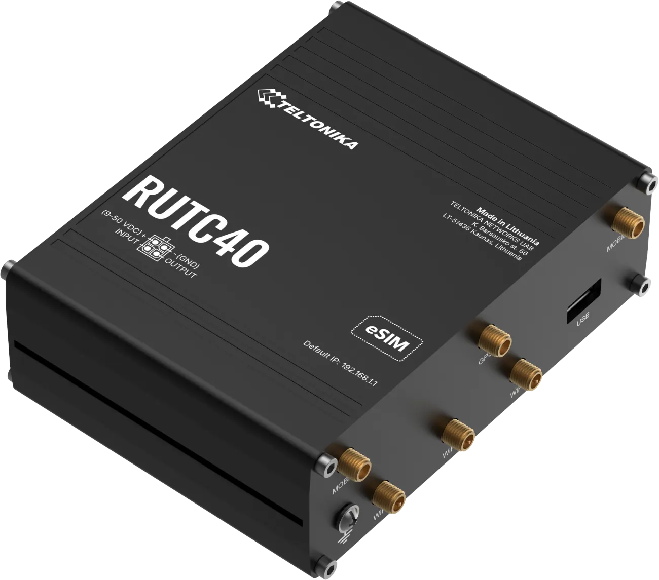 Teltonika · Router · RUTC40 · 4G Edge Router Teltonika · Router · RUTC40 · 4G Edge Router