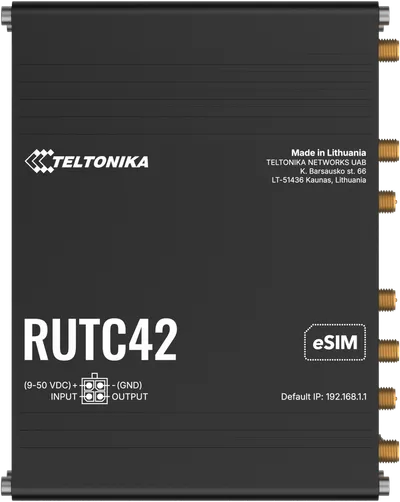 Teltonika · Router · RUTC42 · Dual Modem EDGE Router