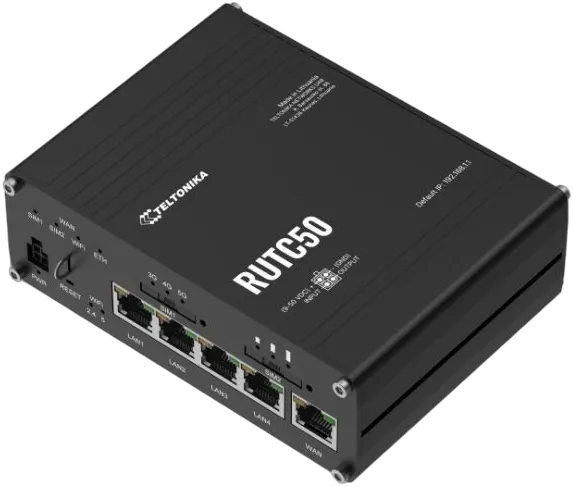 Teltonika RUTC50 Enrutador 5G con Wi-Fi 6