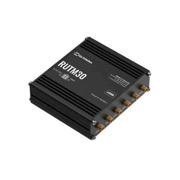 Teltonika RUTM30 Kompakter Dual-SIM 5G Router mit eSIM