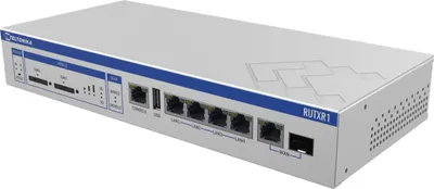 Teltonika RUTXR1 Enterprise-Rack-Router mit SFP- und LTE-Konnektivität
