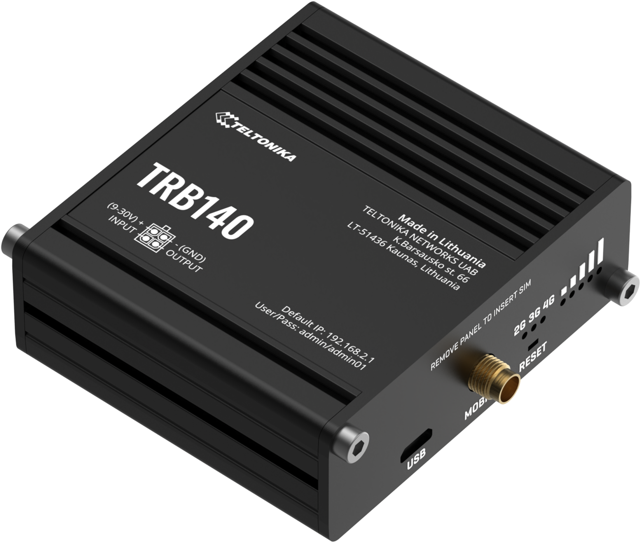 Teltonika · Gateway · TRB140 · LTE CAT4 RJ45 · eSIM