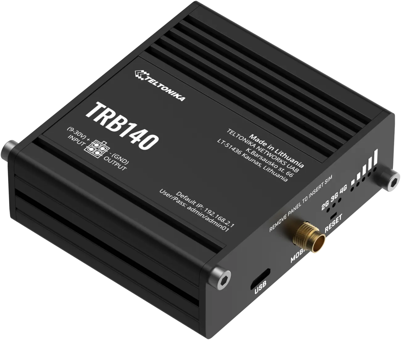 Teltonika · Gateway · TRB140 · LTE CAT4 RJ45 · eSIM