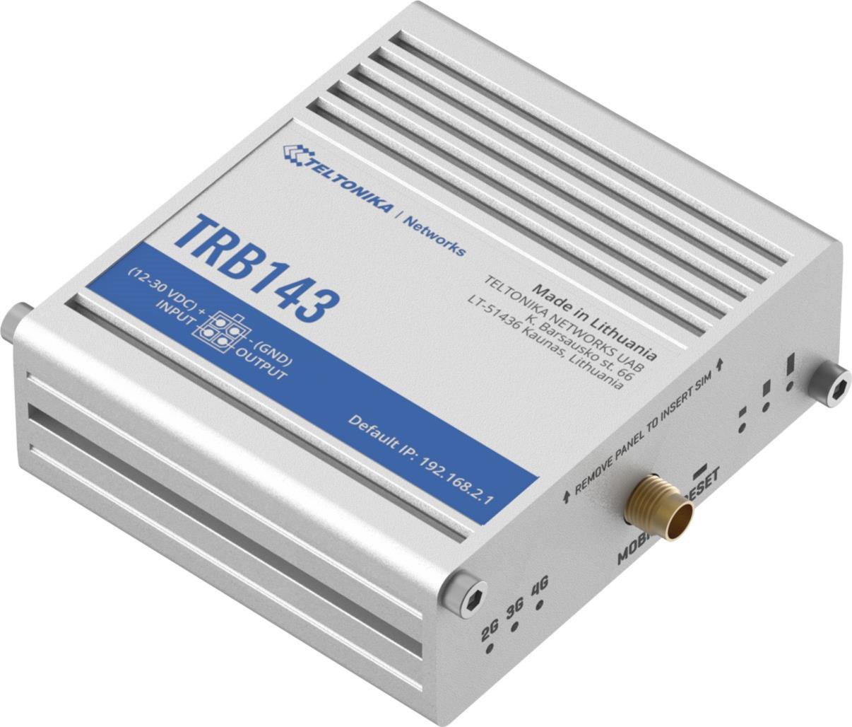 Teltonika TRB143 Industrie-Gateway mit LTE CAT4 und M-Bus