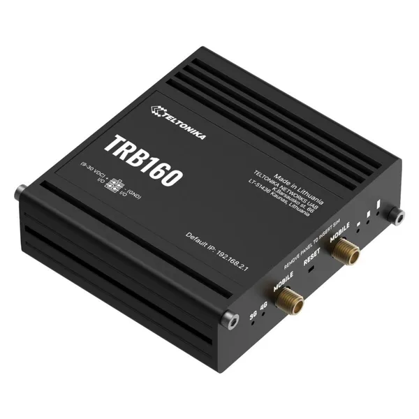 Teltonika TRB160 Industrie-IoT-Gateway mit LTE Cat 6 und USB-C