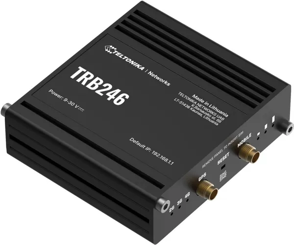 Teltonika TRB246 Industrie-IoT-Gateway mit 4G/LTE