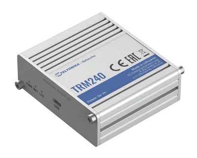 Teltonika TRM240 промышленный LTE Cat 1 модем с алюминиевым корпусом