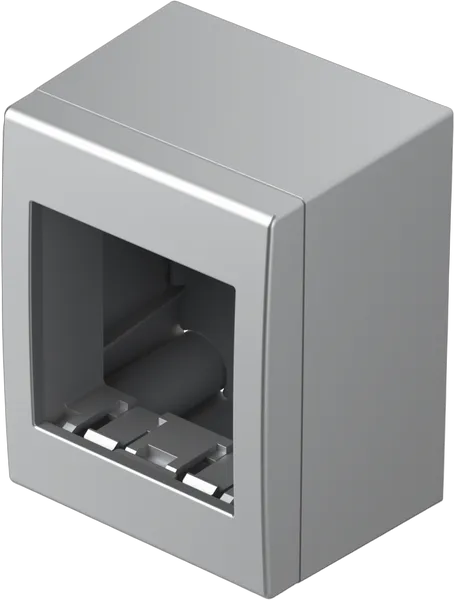 TEM Serie  Modul Aufputzgehäuse IP20 BOX NO CUBO WITH BACK SIDE COV