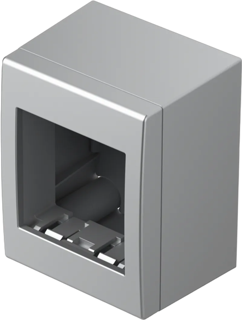 TEM Serie  Modul Aufputzgehäuse IP20 BOX NO CUBO WITH BACK SIDE COV