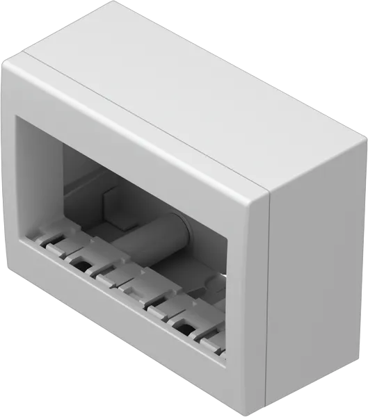 TEM Serie  Modul Aufputzgehäuse IP20 BOX NO CUBO WITH BACK SIDE COV