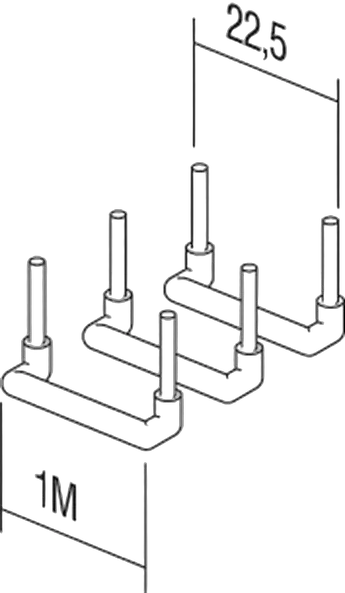 TEM Serie Modul Sets LINK WIRE SET3x1,5mm2 1M 3x10/ TEM Serie Modul Sets LINK WIRE SET3x1,5mm2 1M 3x10/