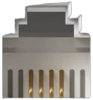 TEM Serie Modul Steckdosen SOCKET TEL KSRJ11 6/4 1M PW TEM Serie Modul Steckdosen SOCKET TEL KSRJ11 6/4 1M PW