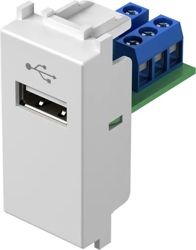 TEM Serie  Modul Steckdosen SOCKET USBTIP A 1M PW