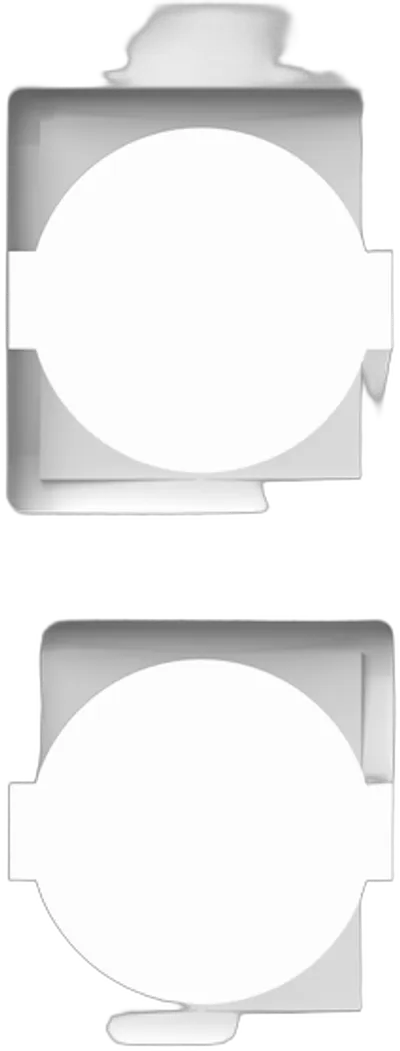 TEM Serie  Ekonomik COVER PLATE EKONOMIK 2 VERTPW