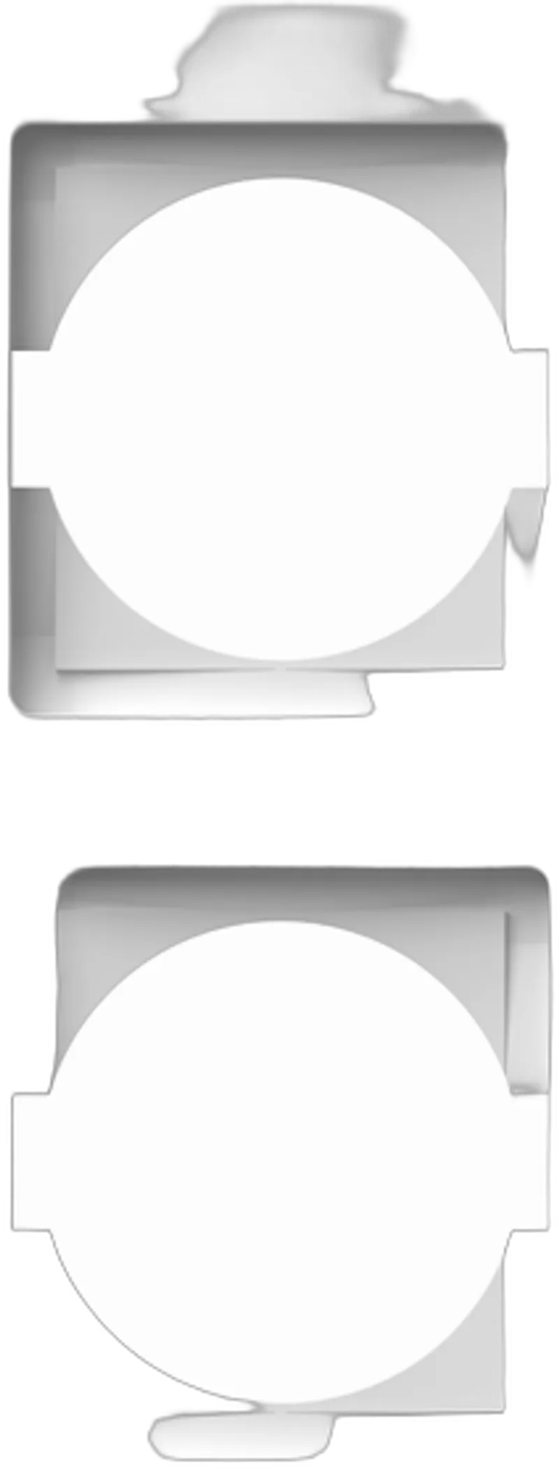 TEM Serie  Ekonomik COVER PLATE EKONOMIK 2 VERTPW