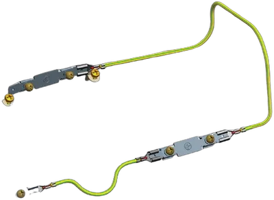 TEM Serie  Modul Brüstungskanal EARTHING PIECE MA2x A6.3 10/1