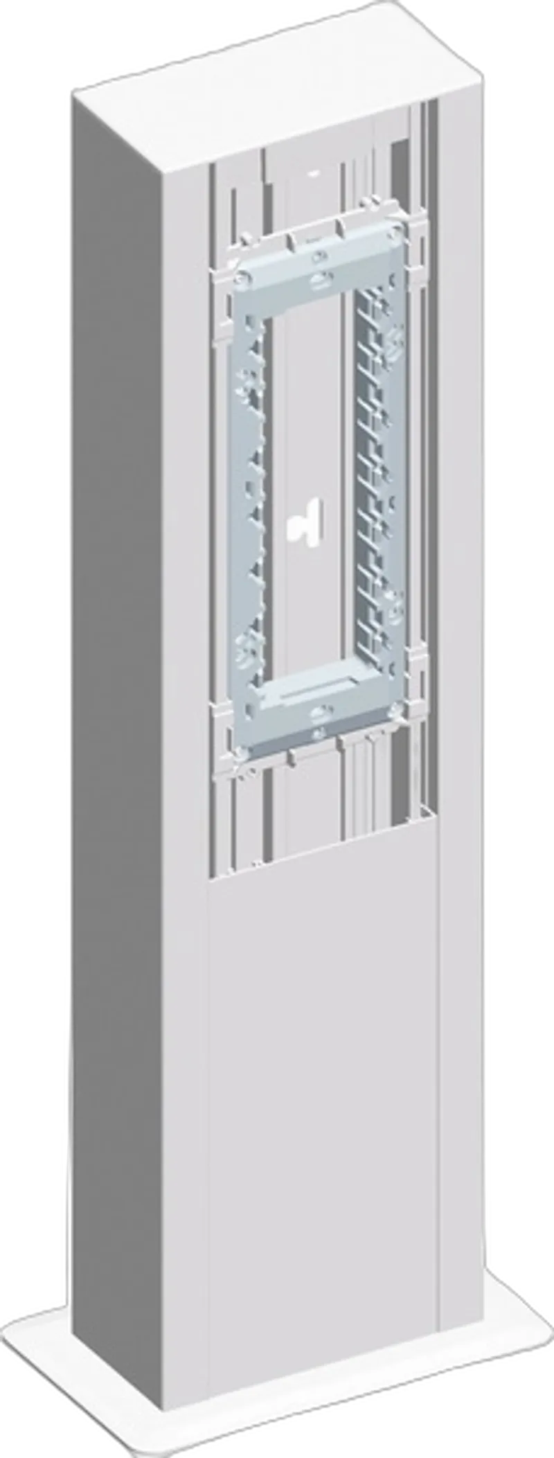 TEM Serie  Modul Brüstungskanal SERVICE POST MA130x65x500 PW