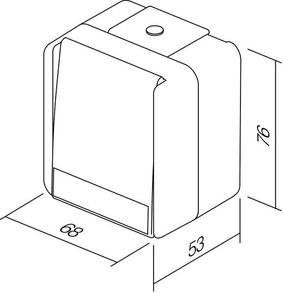 TEM Serie Fontana Schalter 2WAYIP44 10AX 250V~ PW TEM Serie Fontana Schalter 2WAYIP44 10AX 250V~ PW
