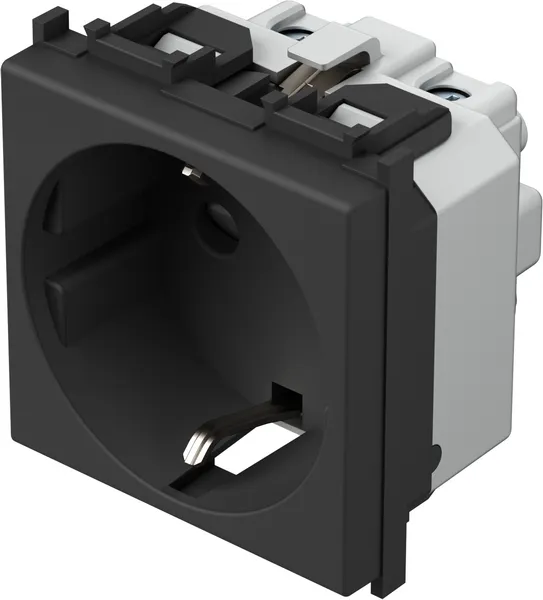 TEM Serie Modul Steckdosen SOCKET Schutzkontakt+KS2P+E 16A 250V~ TEM Serie Modul Steckdosen SOCKET Schutzkontakt+KS2P+E 16A 250V~
