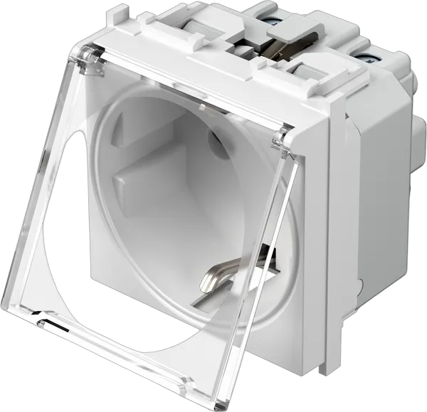 TEM Serie Modul Steckdosen SOCKET Schutzkontakt+KS+COVER2P+E 16A TEM Serie Modul Steckdosen SOCKET Schutzkontakt+KS+COVER2P+E 16A
