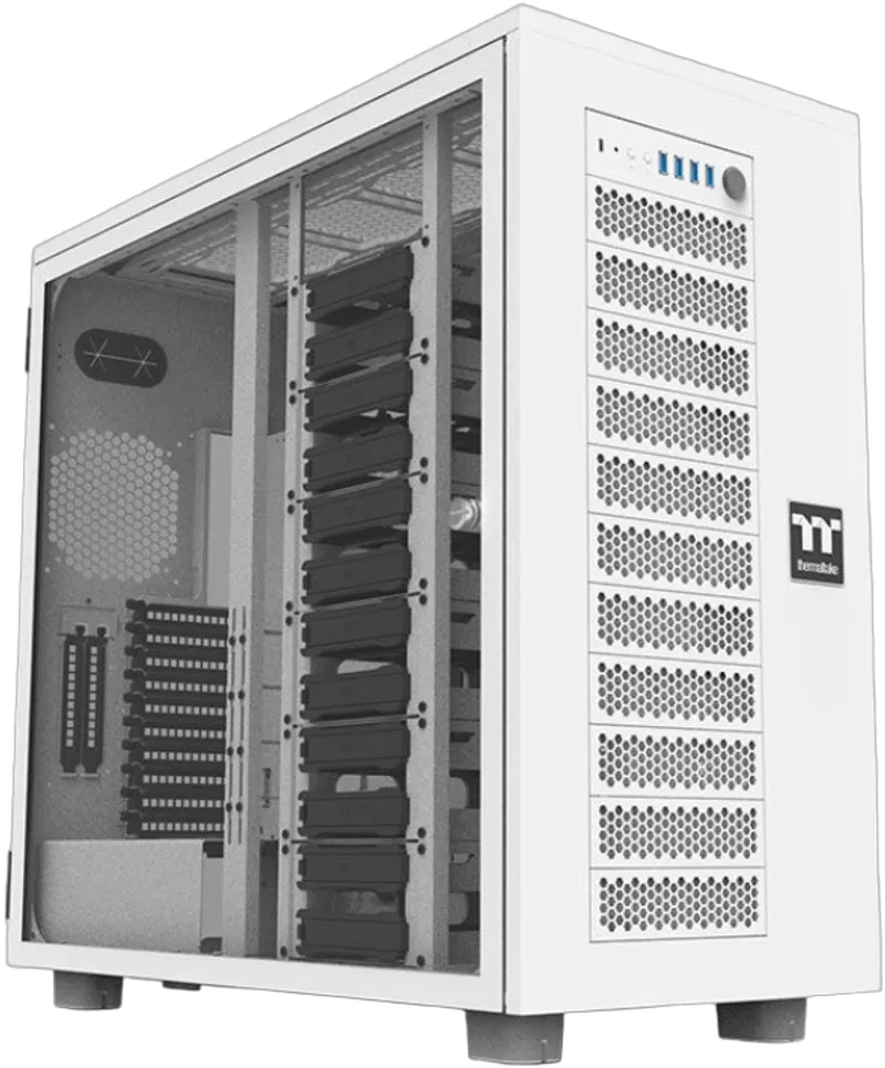 Geh Thermaltake AX700 TG Super Tower "Snow" White retail