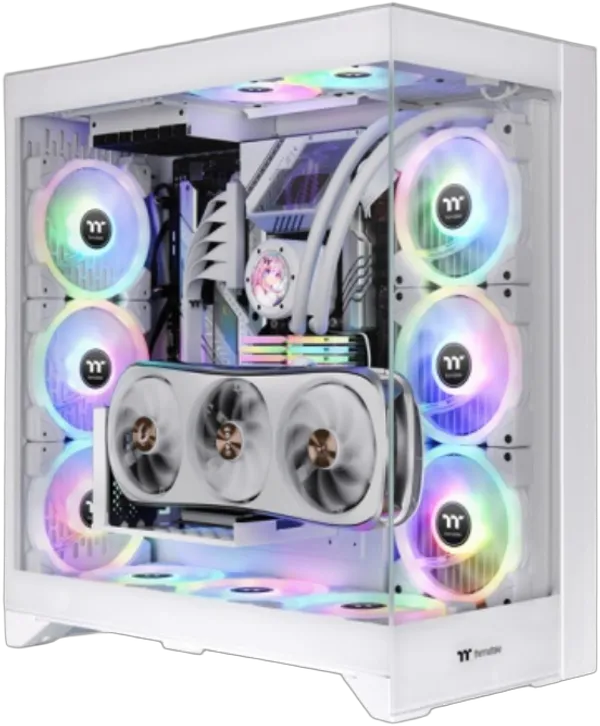Geh Thermaltake CTE E600 MX Midi Tower "Snow" White retail
