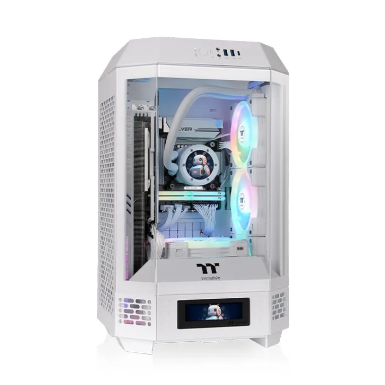 Geh Thermaltake The Tower 250 Mini Tower "Snow" White retail Geh Thermaltake The Tower 250 Mini Tower "Snow" White retail