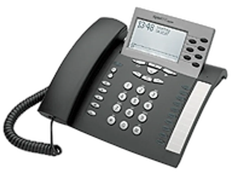 tiptel 85 Systemtelefon anthrazit S0