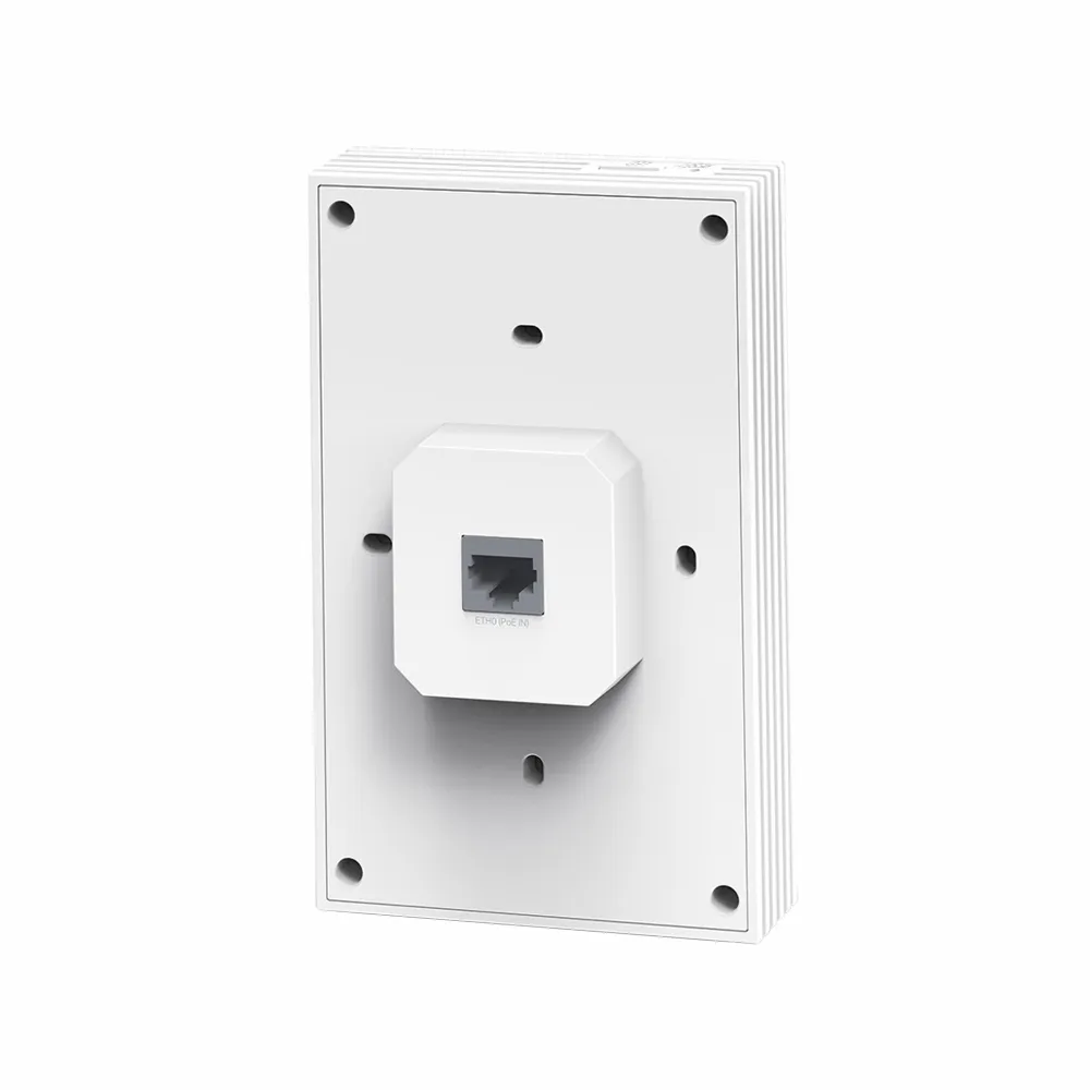Omada PRO WIFI 6 • AP7650 • Wallplate • 3x 1 GbE • AX3000 Omada PRO WIFI 6 • AP7650 • Wallplate • 3x 1 GbE • AX3000