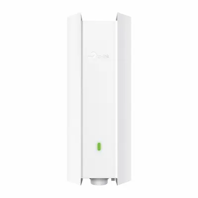 Punto de acceso Omada PRO WIFI 6 AP8635-I blanco para interior/exterior con logo TP-Link, LED verde y soporte de montaje en