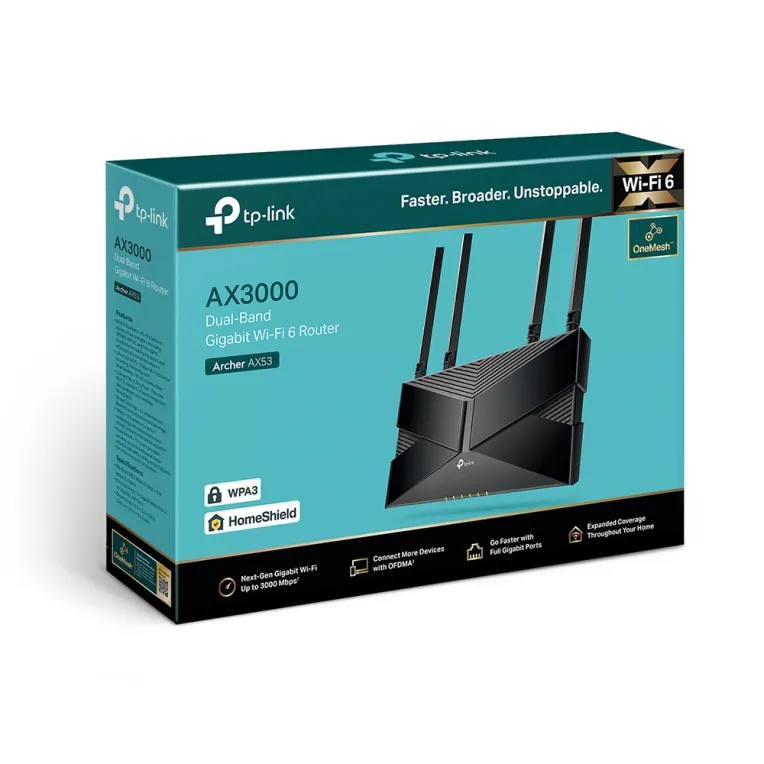 TP-Link - ER605 - SafeStream™ Gigabit Multi-WAN VPN Router PORT: 1× G