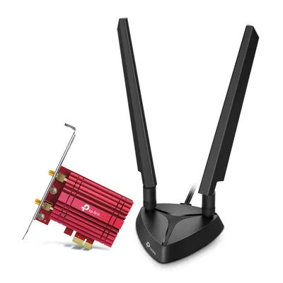 TP-Link Archer TXE75E AXE5400 Tri-Band Wi-Fi 6E Bluetooth PCI Express Adapter