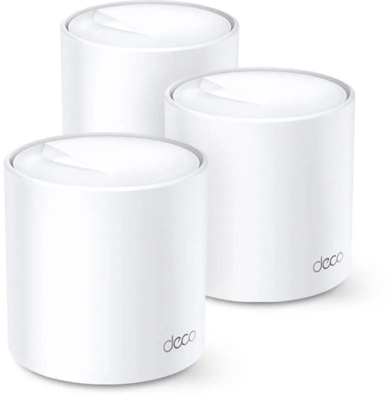 TP-Link Deco X60 Whole Home Mesh Wi-Fi System Wi-Fi 6 Dual-Band 3-Pack