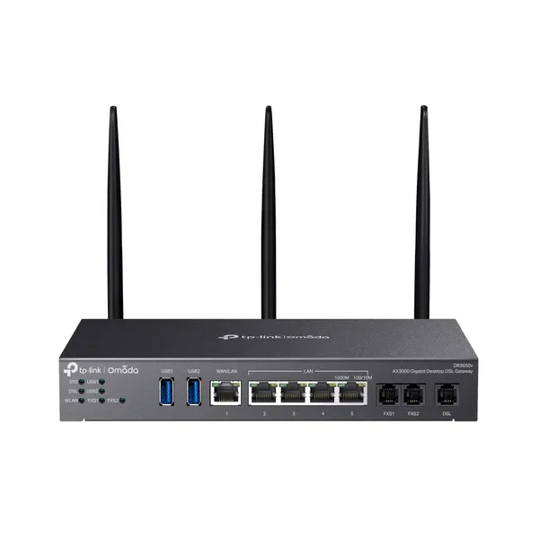 TP-Link Omada AX3000 Gigabit Desktop DSL Gateway DR3650V