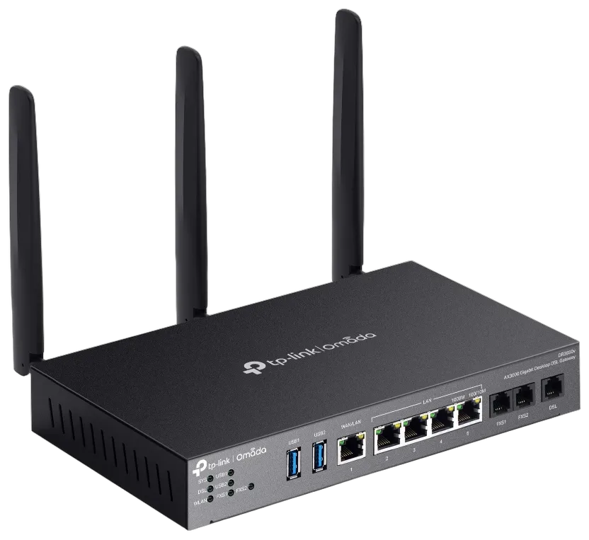 TP-Link Omada AX3000 Gigabit Desktop DSL Gateway DR3650V