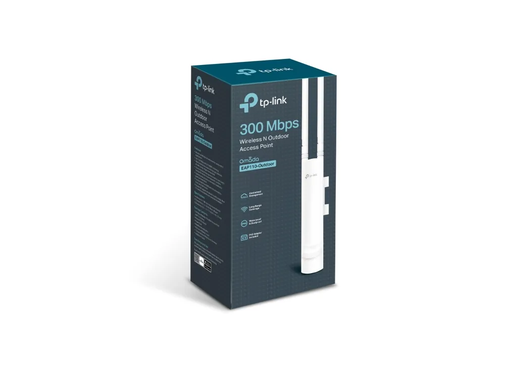 TP-Link Omada WL-AP Access Point EAP110-Outdoor (300MBit/POE