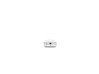 TP-Link EAP110-Outdoor 300 Mbps WLAN-Access-Point für draußen in weißer Frontansicht mit Ethernet-, Stromanschluss und TP-Link EAP110-Outdoor 300 Mbps WLAN-Access-Point für draußen in weißer Frontansicht mit Ethernet-, Stromanschluss und