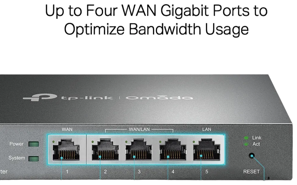 TP-Link Omada WL-Router ER605 Gigabit Multi-WAN Router TP-Link Omada WL-Router ER605 Gigabit Multi-WAN Router