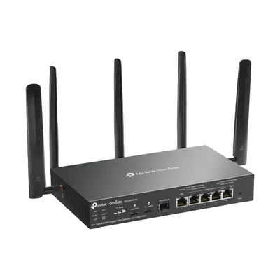 TP-Link Omada ER703WP-4G-Outdoor уличный роутер с четырьмя вертикальными антеннами и одним боковым разъёмом Nano SIM для