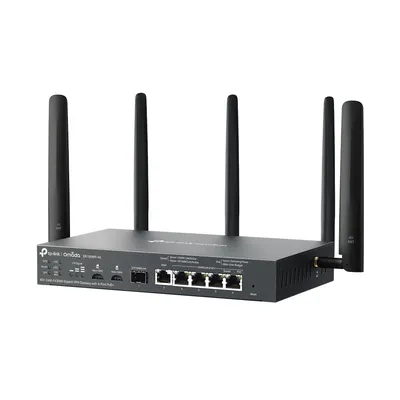 TP-Link Omada WL-Router ER703WP-4G-Outdoor белый уличный роутер с четырьмя всенаправленными антеннами и портами Ethernet на