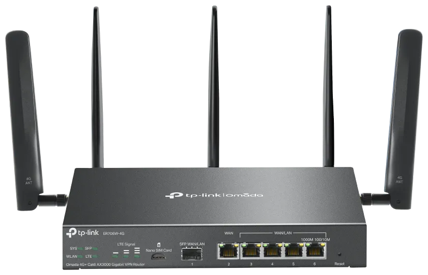 TP-Link Omada WL-Router ER706W 4G