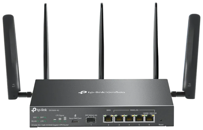 TP-Link Omada WL-Router ER706W 4G