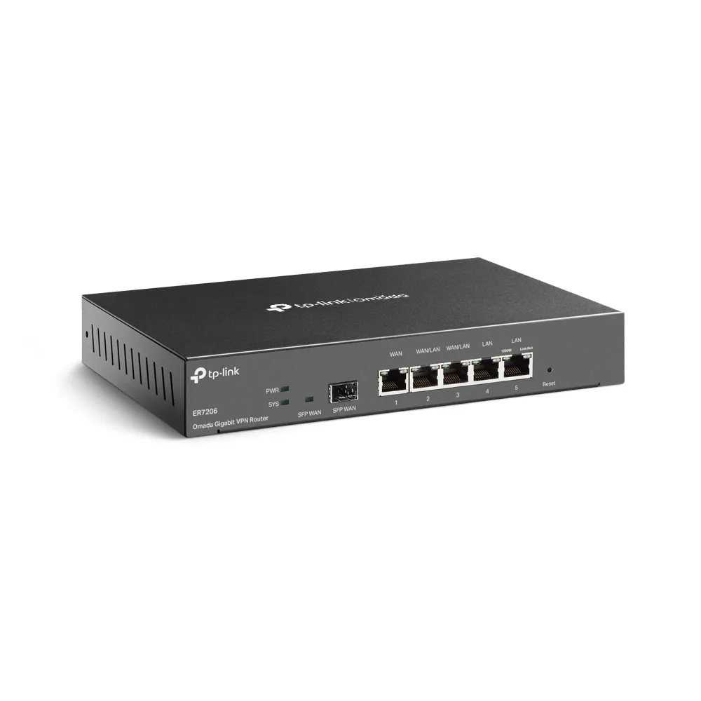 TP-Link Omada WL-Router ER7206 Gigabit Multi-WAN VPN V2.2 TP-Link Omada WL-Router ER7206 Gigabit Multi-WAN VPN V2.2