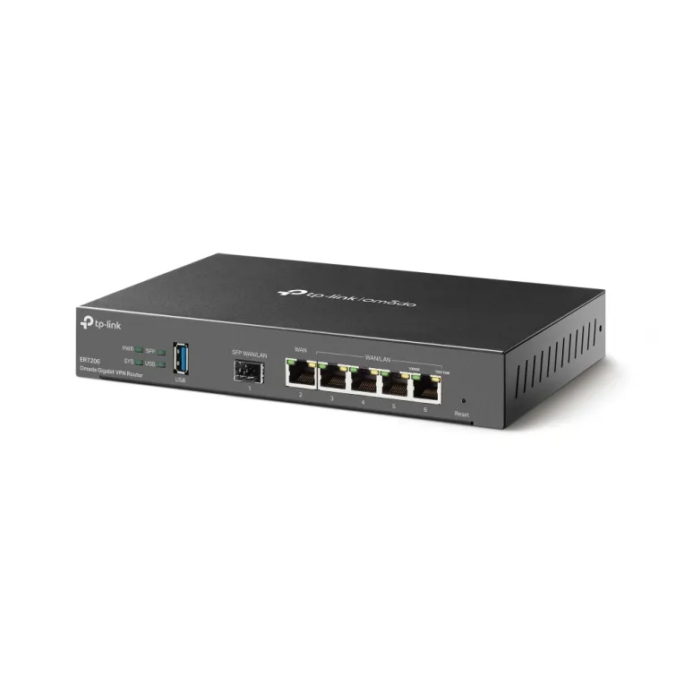 TP-Link SafeStream ER7206 (TL-ER7206) Gigabit Multi-WAN Omada VPN Router TP-Link SafeStream ER7206 (TL-ER7206) Gigabit Multi-WAN Omada VPN Router