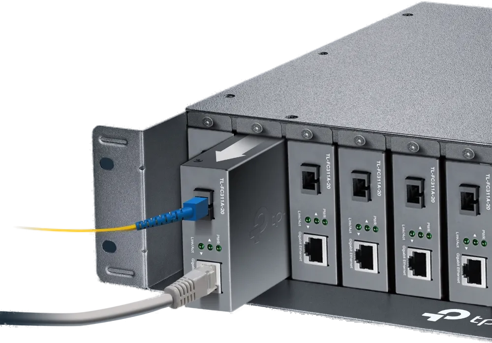 TP-Link Omada Nek FC1420 14-Slot Media Converter Chassis TP-Link Omada Nek FC1420 14-Slot Media Converter Chassis