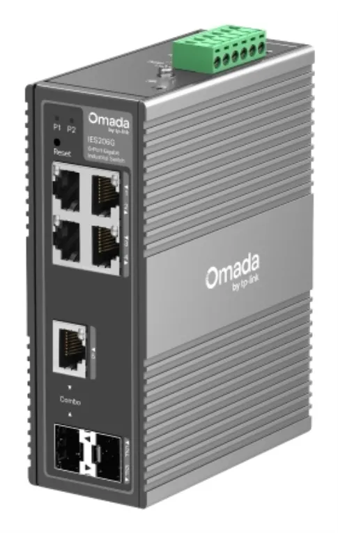 Omada IES206G 6-Port Gigabit Industrial Easy Managed Switch