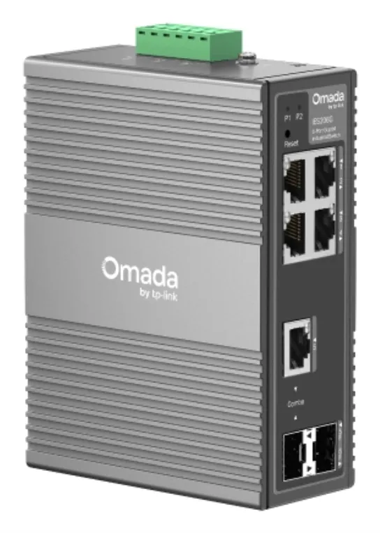 Omada IES206G 6-Port Gigabit Industrial Easy Managed Switch