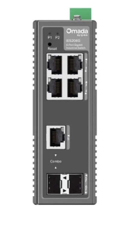 Omada IES206G 6-Port Gigabit Industrial Easy Managed Switch