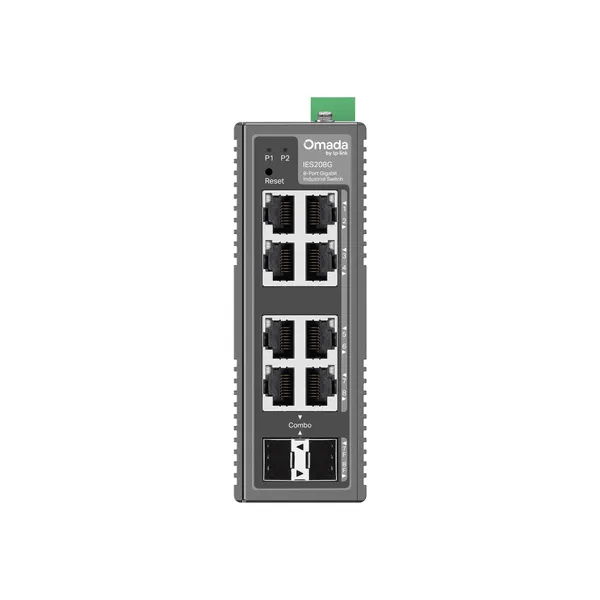 TP-Link Omada Switch 8x Gb Industrial IES208G